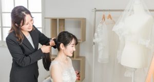 ドレスの形別おすすめ花嫁ヘア|Aライン・プリンセス・マーメイド・ミニ対応