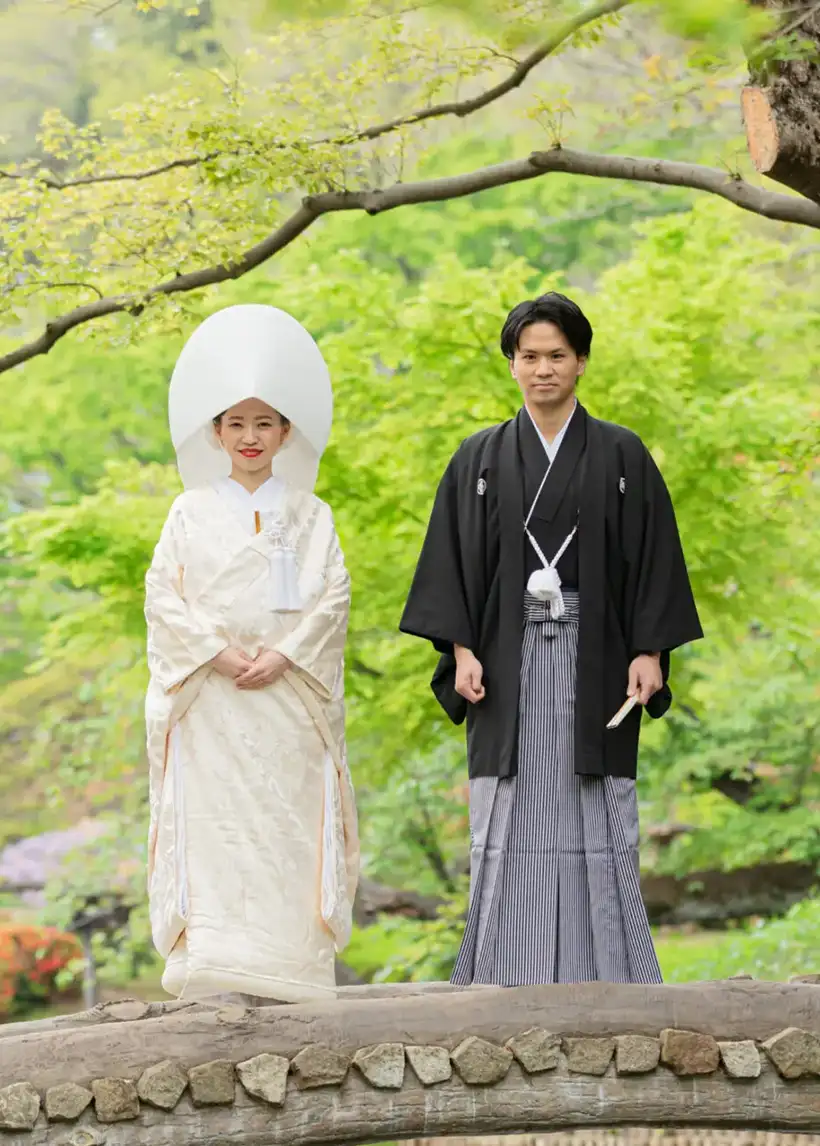 楽婚の前撮り スタジオ＆ロケーションフォト