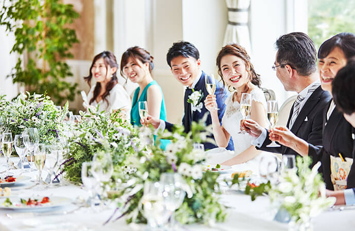 挙式+10名会食プラン