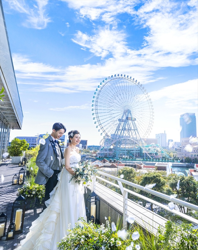 横浜ベイホテル東急 格安結婚式なら楽婚
