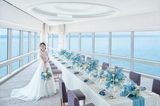 ヒルトン福岡 シーホーク 格安結婚式なら楽婚