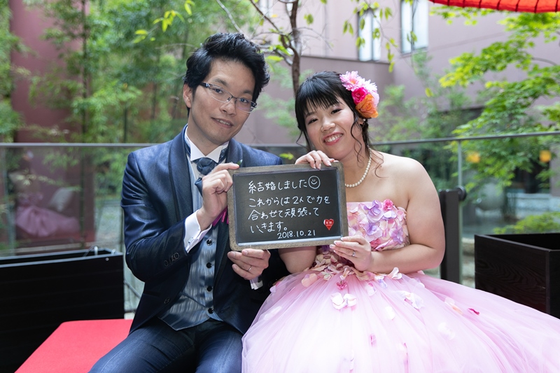 先輩カップルのギャラリー Makoto Yuka 様 格安結婚式なら楽婚