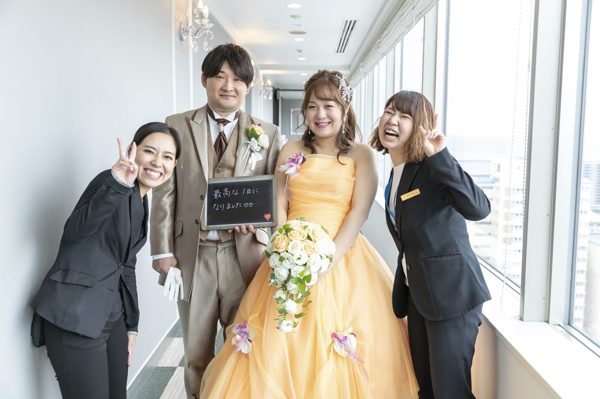 先輩カップルのギャラリー Genki Hitomi 様 格安結婚式なら楽婚